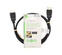 NEDIS CABO HDMI 1MT ALTA VELOCIDADE PRETO