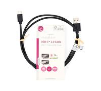 NEDIS CABO USB A MACHO USB C MACHO 15W 480 MBPS 1MT
