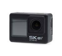 NEDIS cámara de acción HD de doble pantalla 5K negra