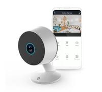 NEDIS Cámara Inteligente Wi-Fi para Interiores, 3 MP Full HD 1296p, detección de Movimiento, visión Nocturna de 10 m, detección Humana y Zonas Personalizadas, Audio bidireccional, Almacenamiento