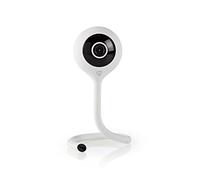Nedis - Cámara IP Inteligente WiFi - Sensor climático - Full HD 1080p - Control por aplicación - Sensor climático, Temperatura Ambiente y Humedad
