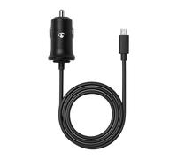 Nedis Cargador Coche 12W con Cable Micro-USB 1m Carga Estable,