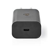 NEDIS Cargador de Pared Cargador de Pared | 1.5 A / 2.0 A / 2.5 A / 3.0 A | Número de Salidas: 1 | Tipo de Puerto: 1x USB-C™ | 15/27 / 30/32 W | Selección Automática de Voltaje Negro