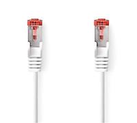 Nedis CCGP85221WT100 - Cable de red (10 m, Cat6, S/FTP (S-STP), RJ-45, RJ-45, Blanco)