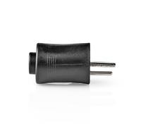 Nedis conector de altavoz - altavoz macho - chapado en níquel - 25 pi