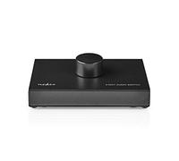 Nedis conmutador de audio analógico - Caja de conmutación estéreo robusta - 3 entradas y 1 salida - Negro