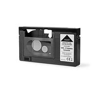 Nedis Convertidor VHS, conversión VHS-C a VHS, Plug and Play, negro