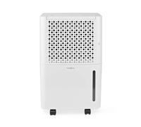 Nedis DEHU10WT | Deshumidificador portátil | 10 L/día | Deshumidificación automática | Función de secado de ropa | Ventilación ajustable | Para estancias de hasta 100 m³ | Blanco