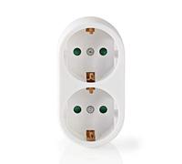 Nedis Divisor de Toma de Corriente Contacto con Proteccion