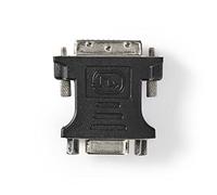 nedis DVI VGA Adaptor 24+1 Poliger DVI-D Enchufe Toma VGA, Negro