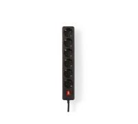 NEDIS EXTENSAO ELECTRICA 1,5MT C/6TOMADAS + INTERRUPTOR