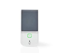 Nedis Fipo120Fwt Conector Wi-Fi Inteligente para Exteriores a Prueba de Salpicaduras Ip44