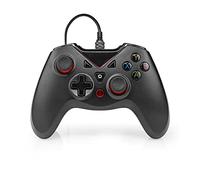 NEDIS Gamepad | USB Type-A | Alimentado por USB | PC | Número de Botones: 12 | Longitud del Cable: 1.60 m | Negro