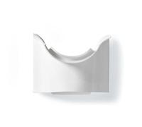 NEDIS Gestor de Cableado | Conducto | En la Esquina | 1 uds. | PVC | Blanco