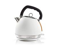 Nedis Hervidora Electrica 1.8 L Suave al Tacto Blanco