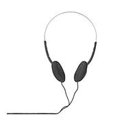 NEDIS HPWD1101BK - Auriculares de Diadema con Cable, 1,2 m, Color Negro, Talla única
