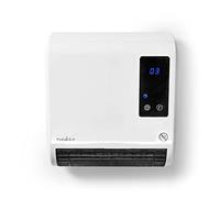 Nedis HTBA20WT | Calefactor de baño | 2000 W | Termostato regulable | 2 niveles de calor | Protección contra salpicaduras IP22 | Con mando a distancia | Blanco
