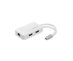 NEDIS HUB 2 EM 1 USB 3.0 3 PORTAS