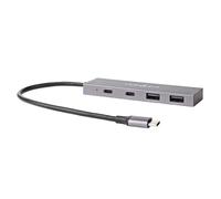 Nedis, Hub USB-C 3.2 Gen 2 con 4 Puertos 10 Gbps Transferencia Ultra Rápida