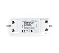 Nedis Interruptor inteligente Wi‑Fi – Disyuntor en el cable 10 A, instalación sencilla