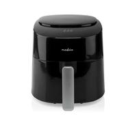 Nedis Freidora de aire caliente KAAF160BK – 4,2 L Digital, 8 programas, temporizador 240 min – Negro