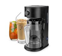 NEDIS KAICM200FBK cafetera para café y té helado - capacidad 2,5 L - para 6 tazas - con filtro - preparación rápida - negro