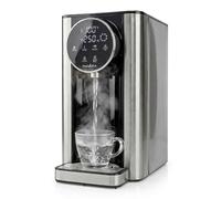 Nedis KAWD310FBK dispensador de agua caliente - depósito de 2,7 L - 2600 W de potencia - calentamiento rápido - control táctil - aluminio/negro