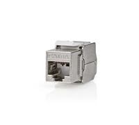 NEDIS Keystone | CAT6a | RJ45 Hembra | S/FTP | Metal | Caja