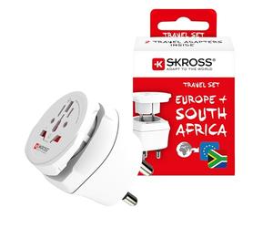 Nedis KR1500202E Adaptación de Skross Country. Combo World a Sudáfrica