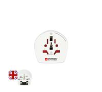 Skross Adaptador KR1500225E Country World a Reino Unido 7A Blanco Tipo D