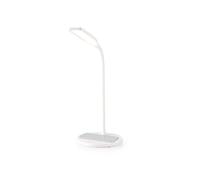 NEDIS LAMPADA MESA LED S/FIO C/CARREG 10W BRANCO G