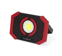 Nedis, Lámpara de trabajo LED recargable de 10W 1000lm con soporte magnético
