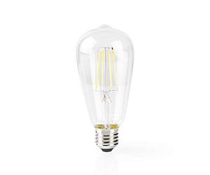 Nedis Lf10Wtst65 Bombilla Led Wi-Fi Inteligente de Filamento, St64-500 Lm 5, W E27