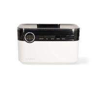 NEDIS Limpiador ultrasónico Joyería | Alimentado por la Red | 220-240 V AC 50/60 Hz | Euro/Tipo-C (CEE 7/16) | Blanco | Plástico