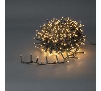 NEDIS Luces Decorativas | Clúster | 576 LED's | Blanco Cálido | 4.20 m | Efectos de luz: 7 | Interior o Exterior | Alimentado por la Red