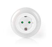Nedis Luz nocturna LED táctil con sensor y enchufe 3680W,
