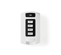 NEDIS Mando a Distancia RF | 2 Canales Negro/Blanco