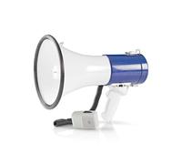 Nedis Megafono 25 W Alcance de 1500 m Microfono Extrai