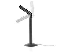 NEDIS Micrófono, Condensador omnidireccional con Cabezal inclinable de 120°, Ligero 33 g, Huella Ultra compacta de 6 cm, Sonido de Alta definición, Malla de Filtro integrada, Cable de 1,8 m
