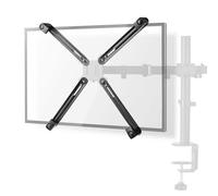 Nedis MMNVSA110BK Adaptador VESA para monitor 13 a 27" 75x75 a 100x100 Máx. 8 kg