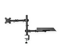 Nedis MMSISNB110BK Support d'écran plat pour Bureau 81,3 cm (32") Noir