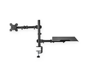 Nedis MMSISNB110BK Support d'écran plat pour Bureau 81,3 cm (32") Noir
