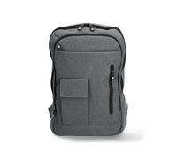 Nedis Mochila para Portátil 10-16» 10 Compartimentos Ligera y Compacta, Gris