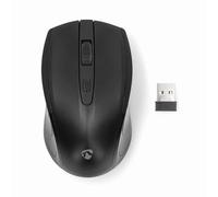 NEDIS Mouse - Inalámbrico - 800/1200 / 1600 dpi - Ajustable dpi - Número de Botones: 4 - Ambidextro