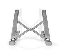 Nedis NBSTND100SI - Soporte para Ordenador portátil (N/A, número de ángulos: 6, 17", sin iluminación)