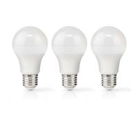 Nedis, Pack de 3 Bombillas LED 11 W E27 A60 1055 lm Estilo Retro Esmerilado [EEK: F]