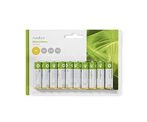 Nedis Pila Alcalina AA 1.5 V 10 Unidades Estuche
