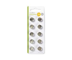 NEDIS Pila Alcalina LR44 10 unida Des Blister