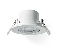 Nedis, Plafón Inteligente Wi-Fi Redondo Ángulo de Haz Ajustable 360lm 6500k