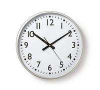 Nedis Reloj de Pared Circular 38 cm de diametro Numeros